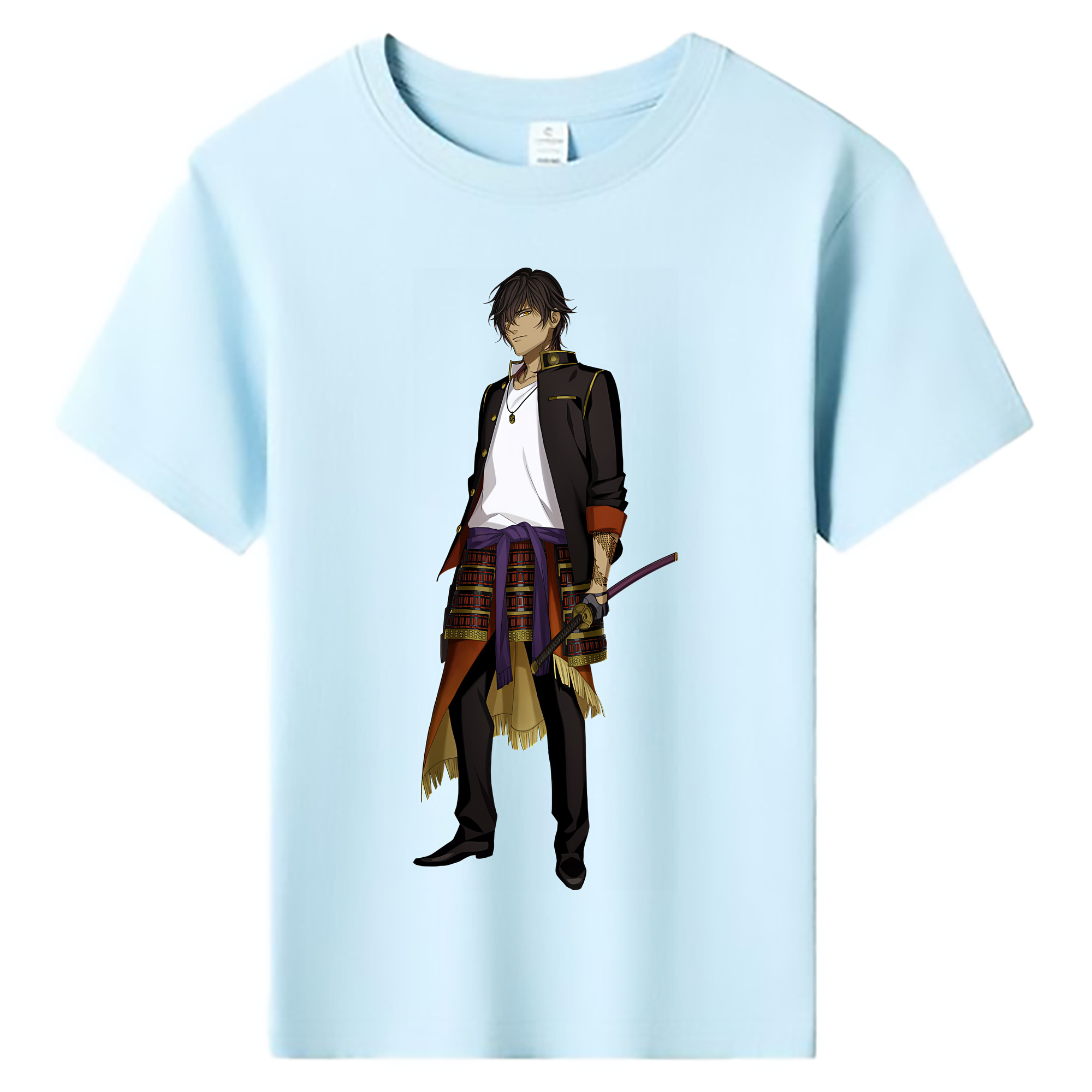（画像用） 刀剣乱舞 Touken Ranbu 綿100％キッズTシャツ（フロントプリント）